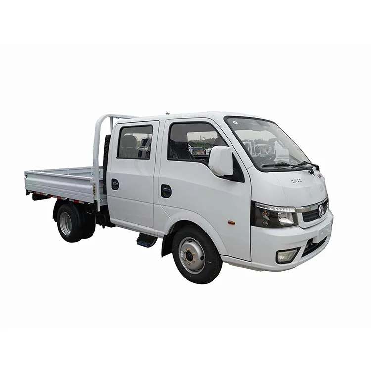 DFAC Dongfeng Номинальная грузоподъемность 2 тонны двойная кабина 4 двери 6 колесный дизельный мини грузовик из
