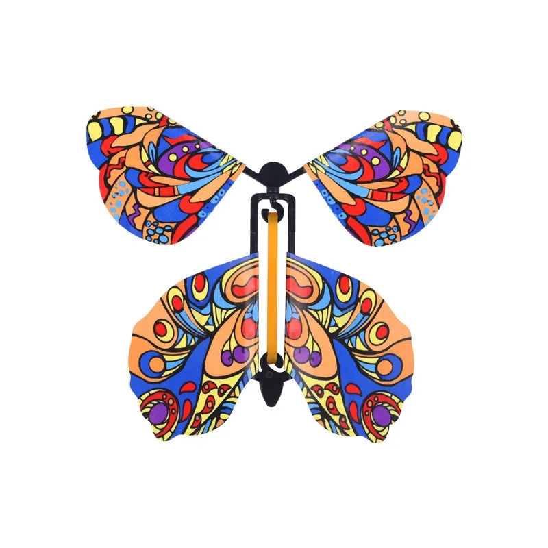10Pcs Flying Butterfly Prank For Birthday Anniversary Card Gift Joke The Butterfly Flying Children Paper Toys