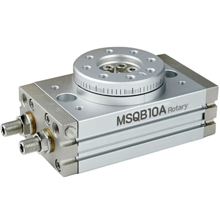 SMC  Air Table Actuator Pneumatic Rotary Cylinder MSQB10A