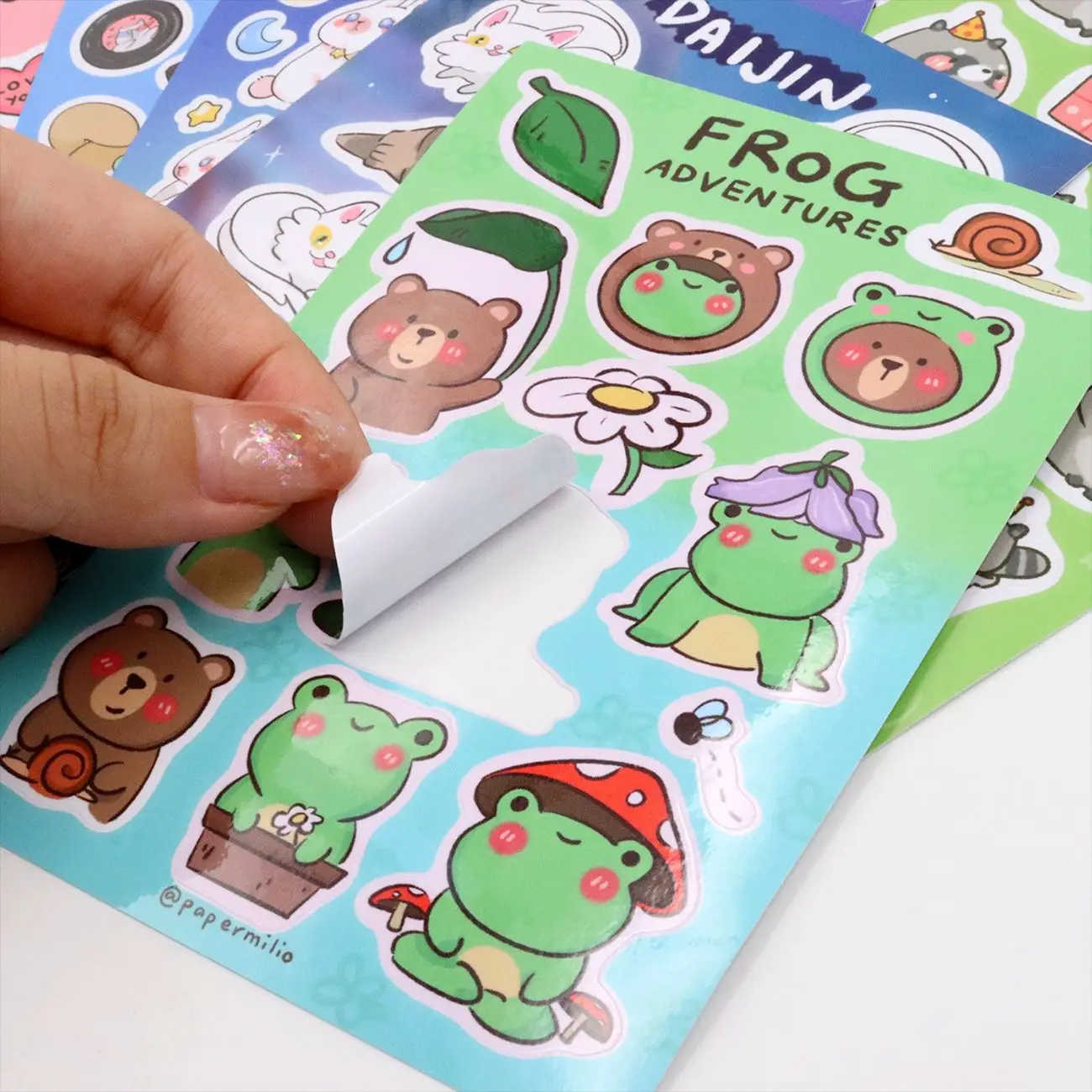Dog car sticker perfume sticker supplier customized scented patch aroma kids cartoon stickers