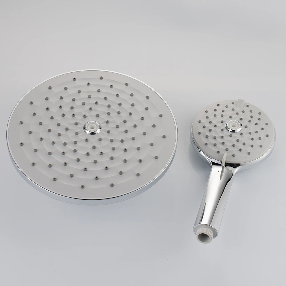 TB-5004 Tengbo round top head rainfall shower set