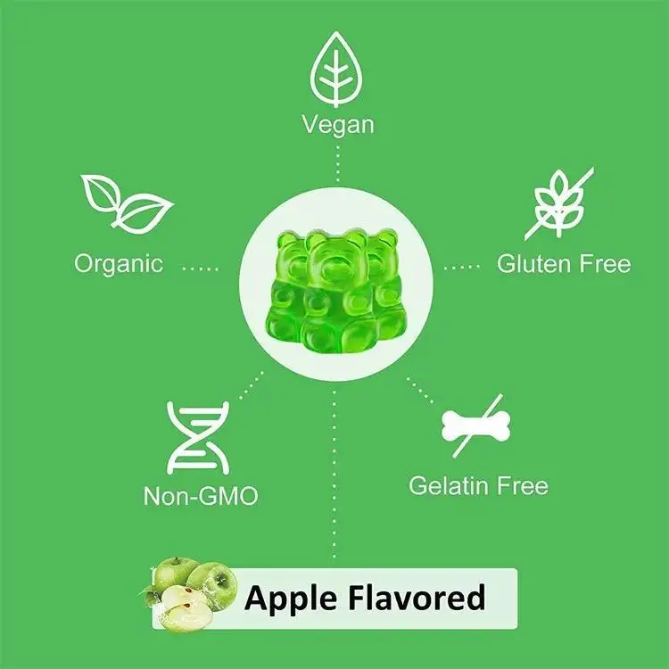 Фабрика OEM медицинские добавки Seamoss Gummies органические индивидуальные косметические продукты витамины для похудения упаковка бутылки CN;SHA