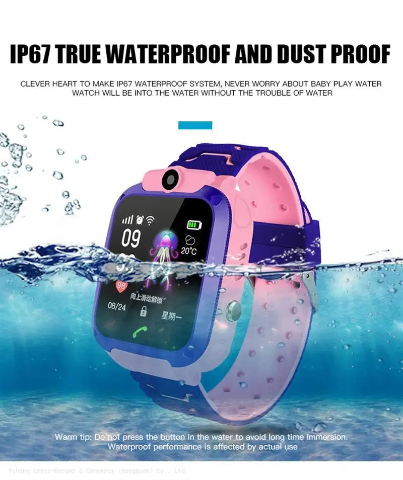 Hot Sale Fashion Cheap Children Gps Watch Kids bulk wholesale kids gps tracker smart watch 4g gsm gprs micro sim card for girls
