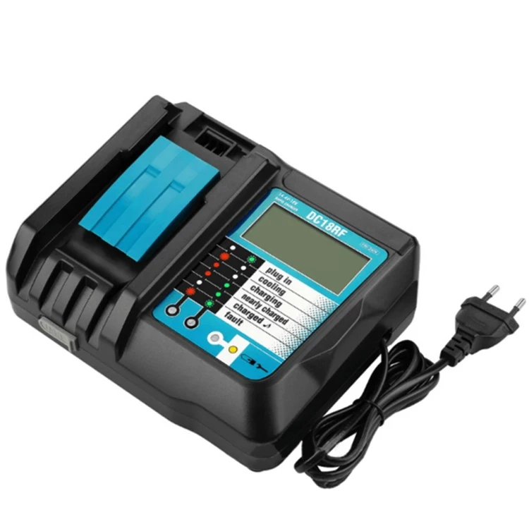 Горячее надувательство Dc18ra Dc18rf 14 4 v 18v 6.5a makita-ионного аккумулятора зарядное устройство makita
