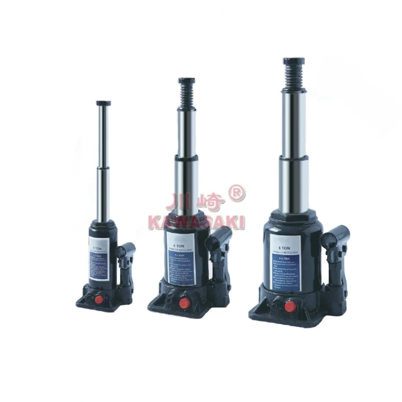 high quality and durable KAWASAKI 8 Ton hydraulic jack Car Jack Hydraulic with Inflator Tires Garage Repair Emergency Kit