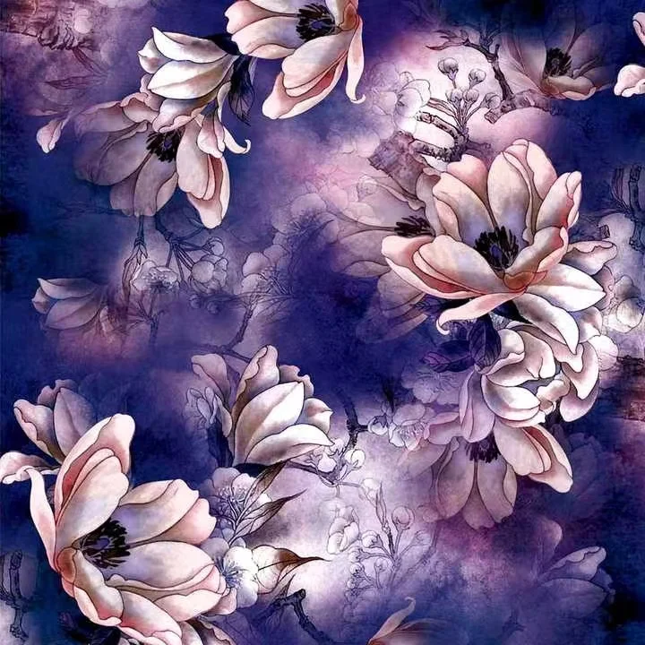 Print Factory custom Cloud print for garment fabric