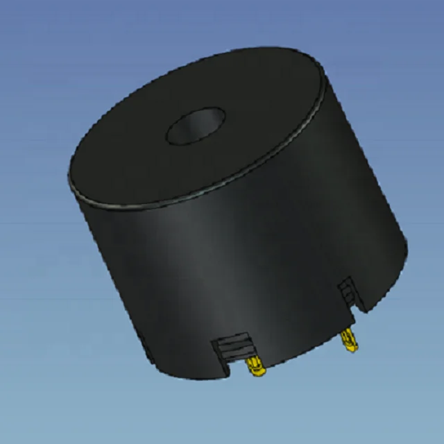 14mm 85dB 5V 12V piezo pin buzzer , 2KHz household appliances electric buzzer