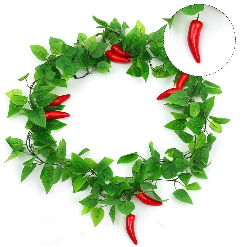 Yopin-2326 Hot Sale Artificial Real Touch Grape Fruit Vine For Home Decoration