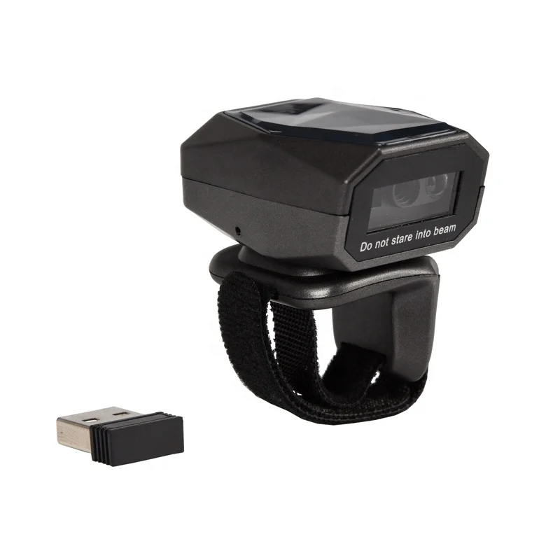 Мини Портативный 3 в 1 взаимный обмен данными между компьютером и периферийными устройствами Проводной синий зуб 2 4G беспроводной сканер пальца 1D 2D QR