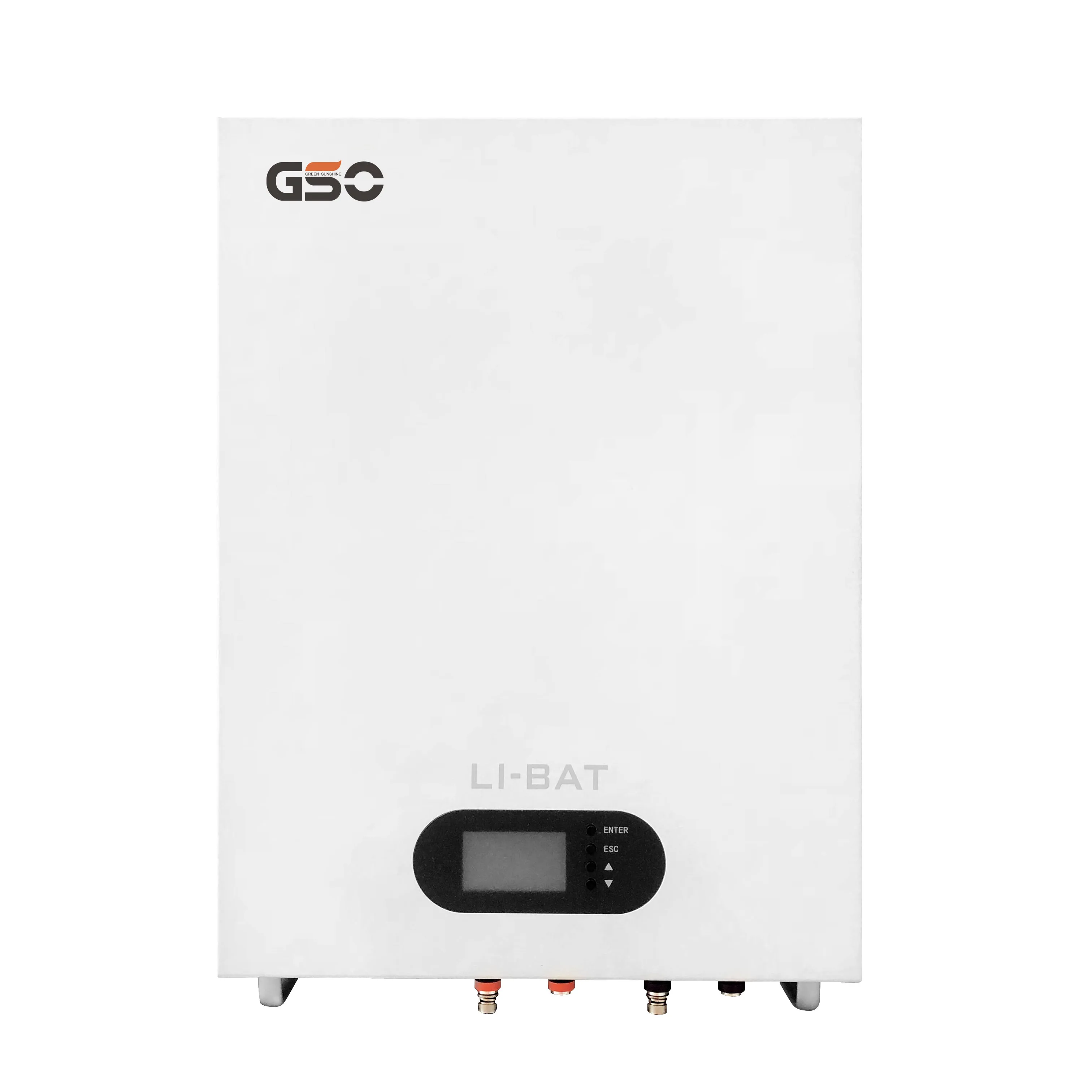 GSO 48v 200ah lithium ion POWER WALL solar battery for Solar Off-Grid system