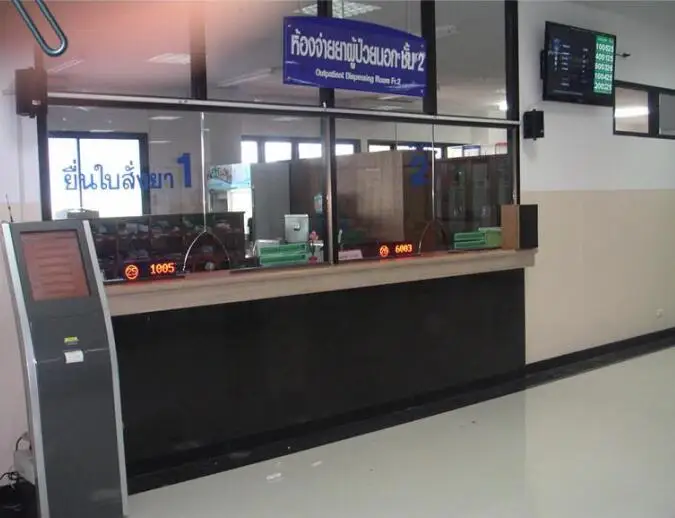 Wireless Queue Calling Management System Number LCD Display Ticket Dispenser for Bank