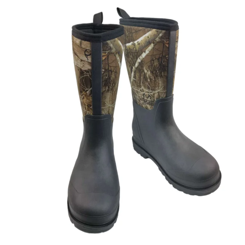 Labor Protection Thick Soled Safety Protection  Rain Boot Rubber Rain Shoes Low Price