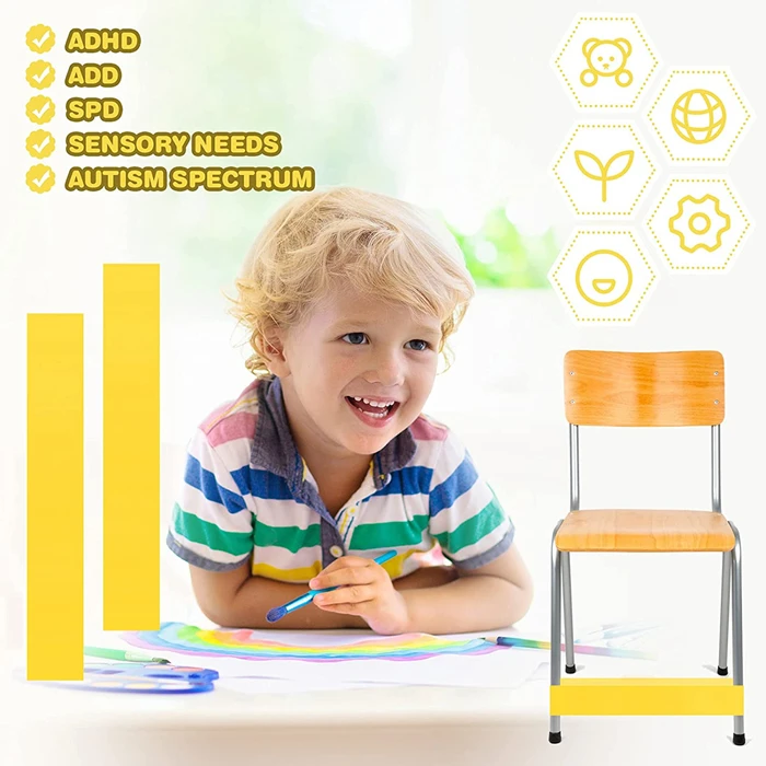 Повязка для сенсорных детей стула с сенсорным ADHD добавляет аутизм и