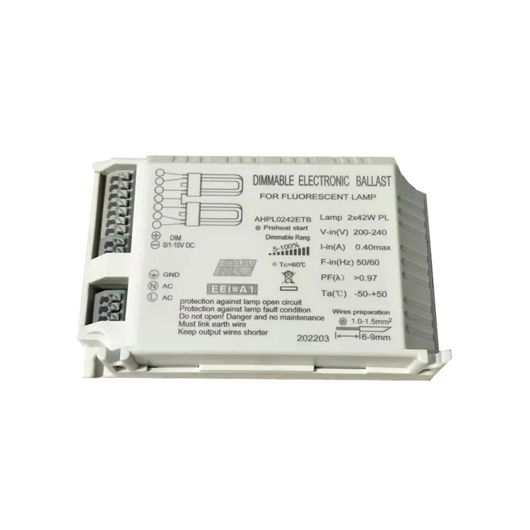 PL PLC PLL electronic ballast plc 2x13w ballast PF>0.98  pll light electronic ballast 2X26W