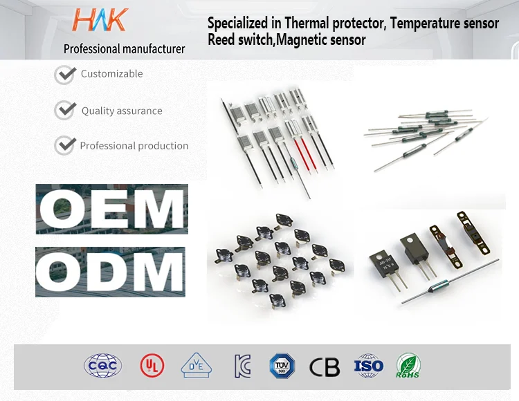 Wholesale HKW 301 KSD301 Electric Kettle temperature controller switch