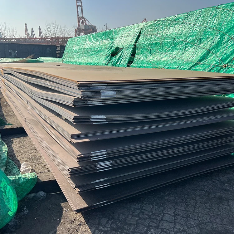 Factory price 6mm 8mm 10mm Hr carbon steel coil sheet ASTM A36 SS400 Q235B S235JR Hot rolled steel plate