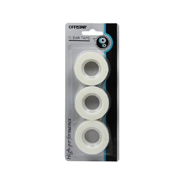 Высокопроизводительная односторонняя прочная клейкая невидимая лента 3pk с пользовательским логотипом