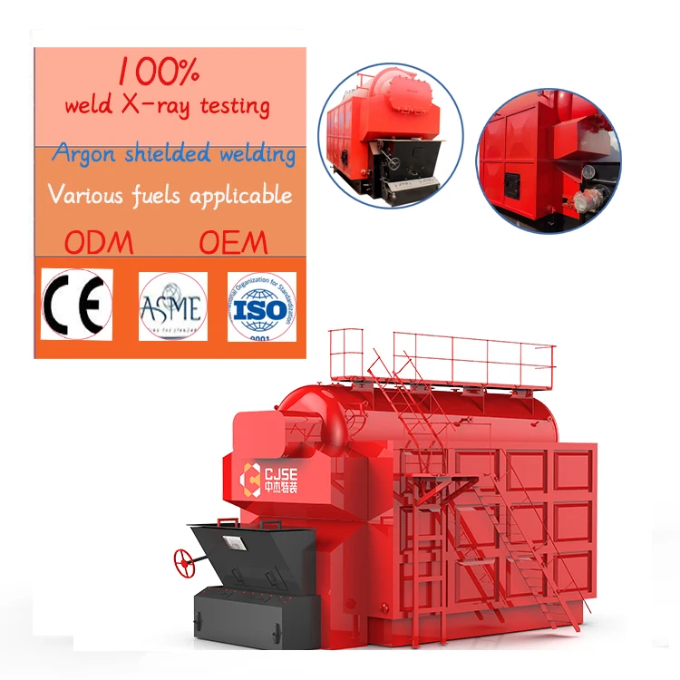 CJSE high quality wood pellet steam boiler biomass boiler wood chip fireplace wood burning boiler for industry machine