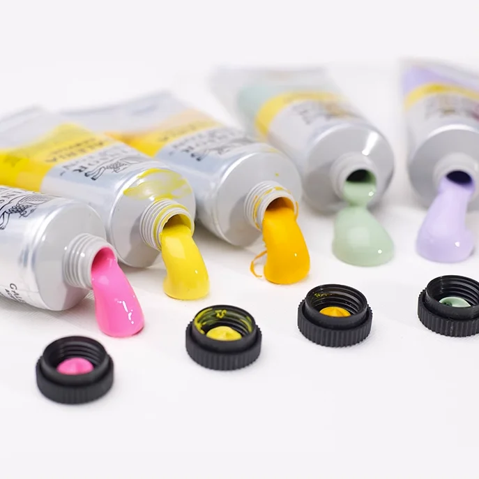 Winsor Newton 10*60ml Art Acrylic Paint Galeria Acrylic Colors Set For Drawing