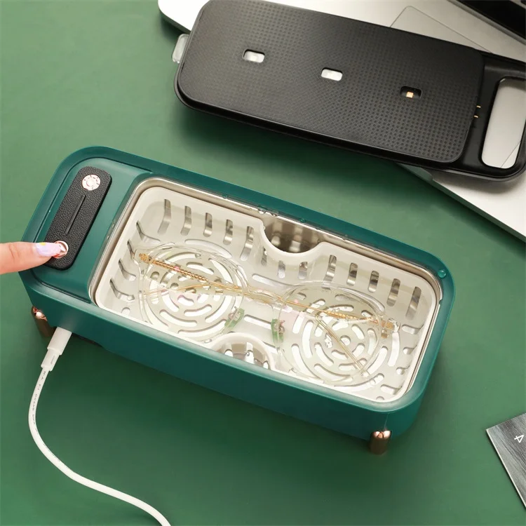 Household 400ml Ultrasonic Cleaner Sonic Jewelry dental Cleaner Washing Machine