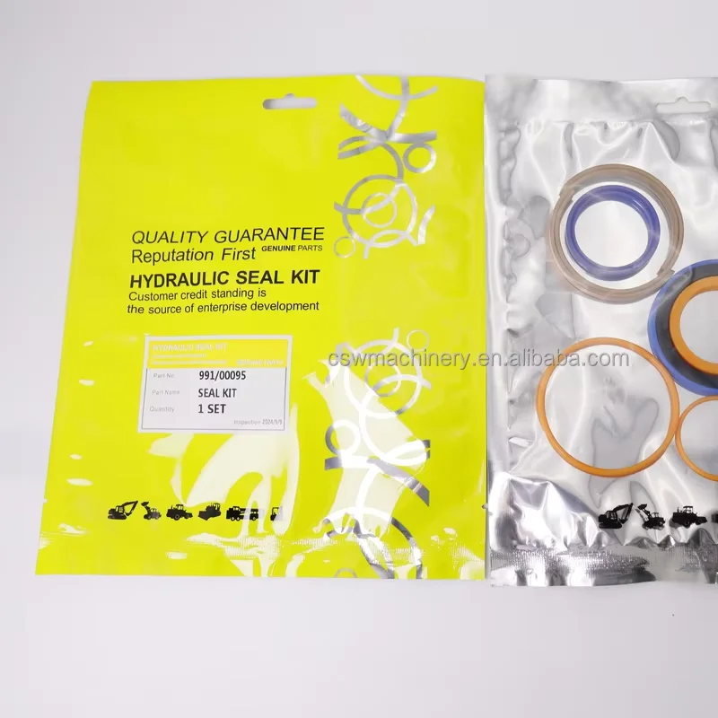 991/00095 Excavator Hydraulic Cylinder Seal Kits for JCB Boom Arm Lift Bucket Cylinder Ram Excavator Backhoe Loader Spare Parts