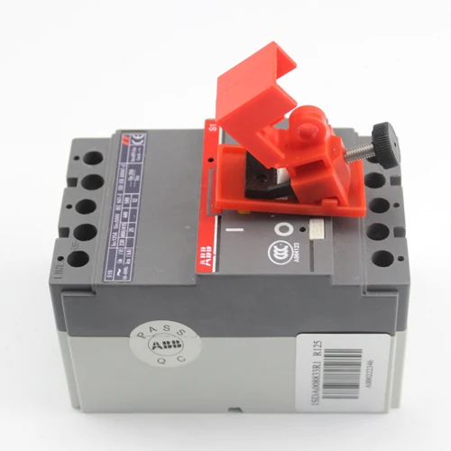 Safety loto MCB lock out universal breaker lock for breaker lockouts