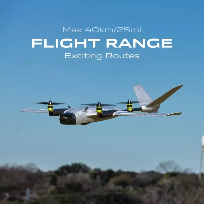Omphobby New arrival ZMO VTOL FPV GPS Fixed Wing Airplane Aircraft with Remote Controller RC Airplane RTF