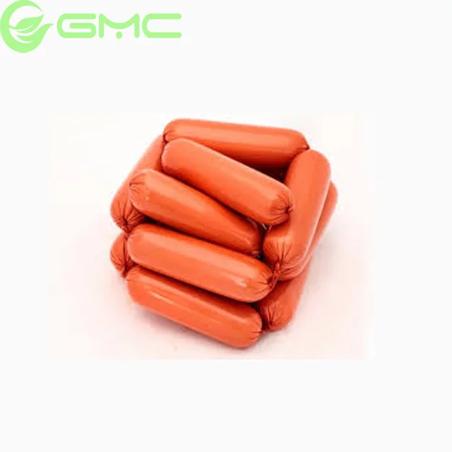 food packing film printed artificial sausage casing PVDC tubular sausage casing
