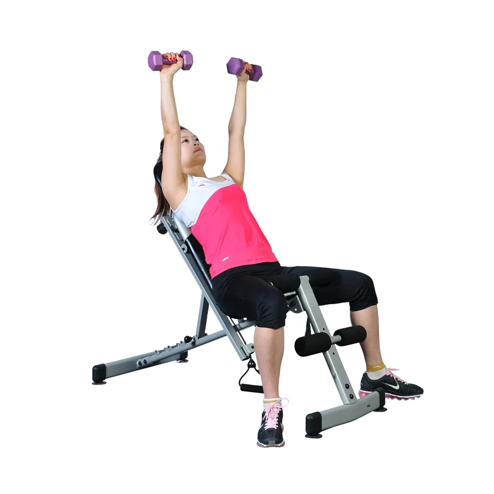 
Home gym equipment weight lifting body building press sit up bench adjustable Dumbbell bench 