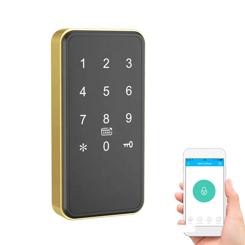 TTlock Wifi APP Remote Control Electronic Passcode M1 Card Smart Cabinet Locker Lock