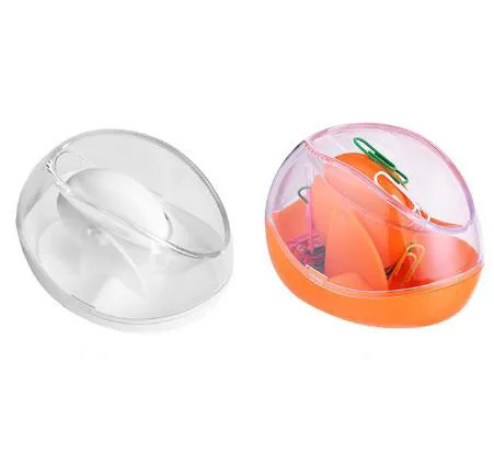 Factory wholesale Custom Desk Magnetic Clips Dispenser storage box desktop accessories Paper Clip Holder For School Office home