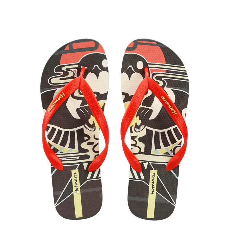 top quality outdoor men flip flops breathable injection walking style slide slippers for man