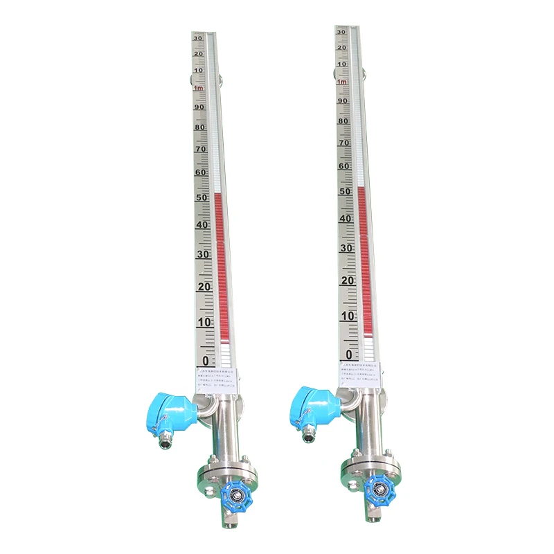 Transformer oil reflex  level gauge magnetic float liquid level gauge