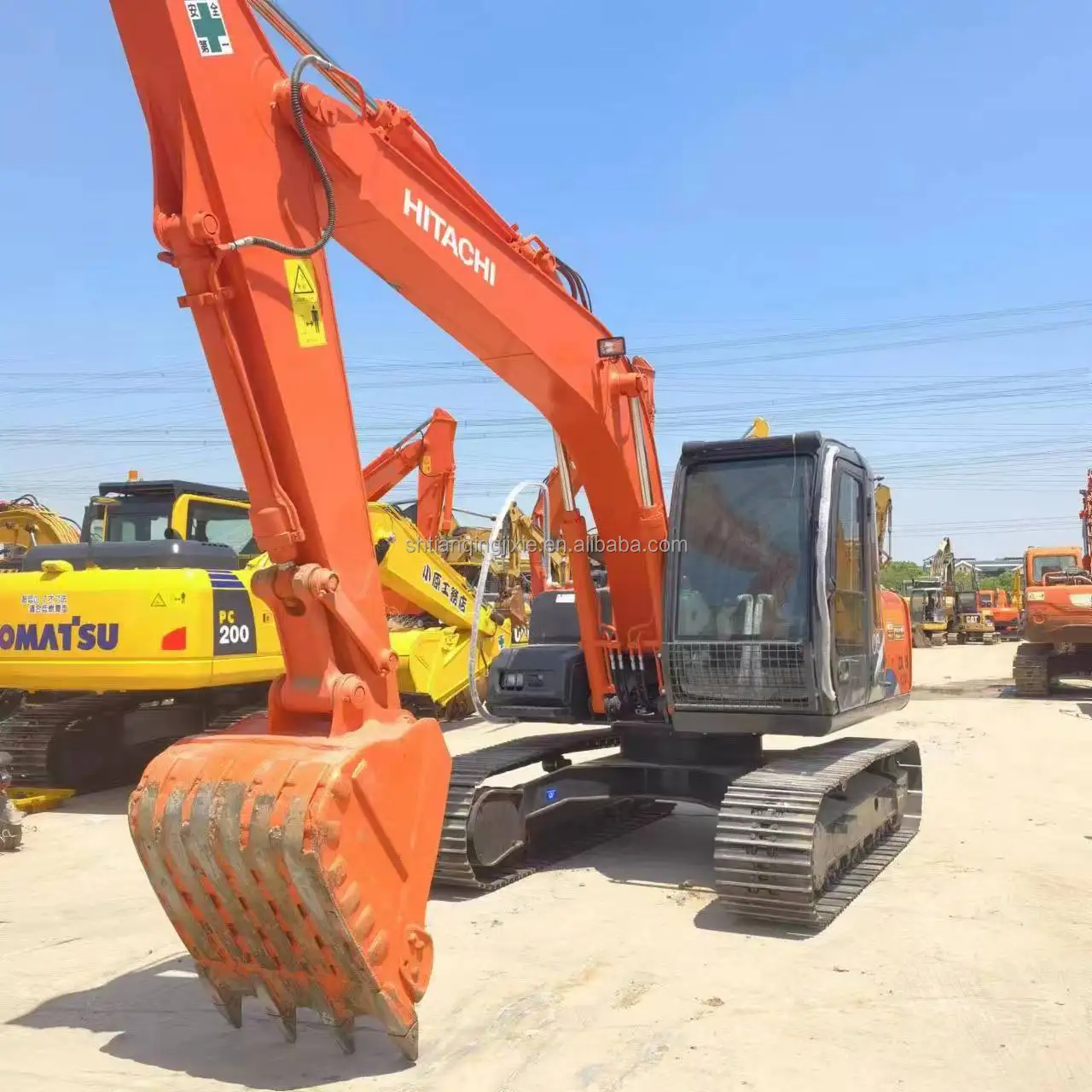 High Performance Used Hitachi EX120 Excavator 12 TON Capacity Japan Used ZX120 Crawler Excavator with Isuzu Engine & Motor