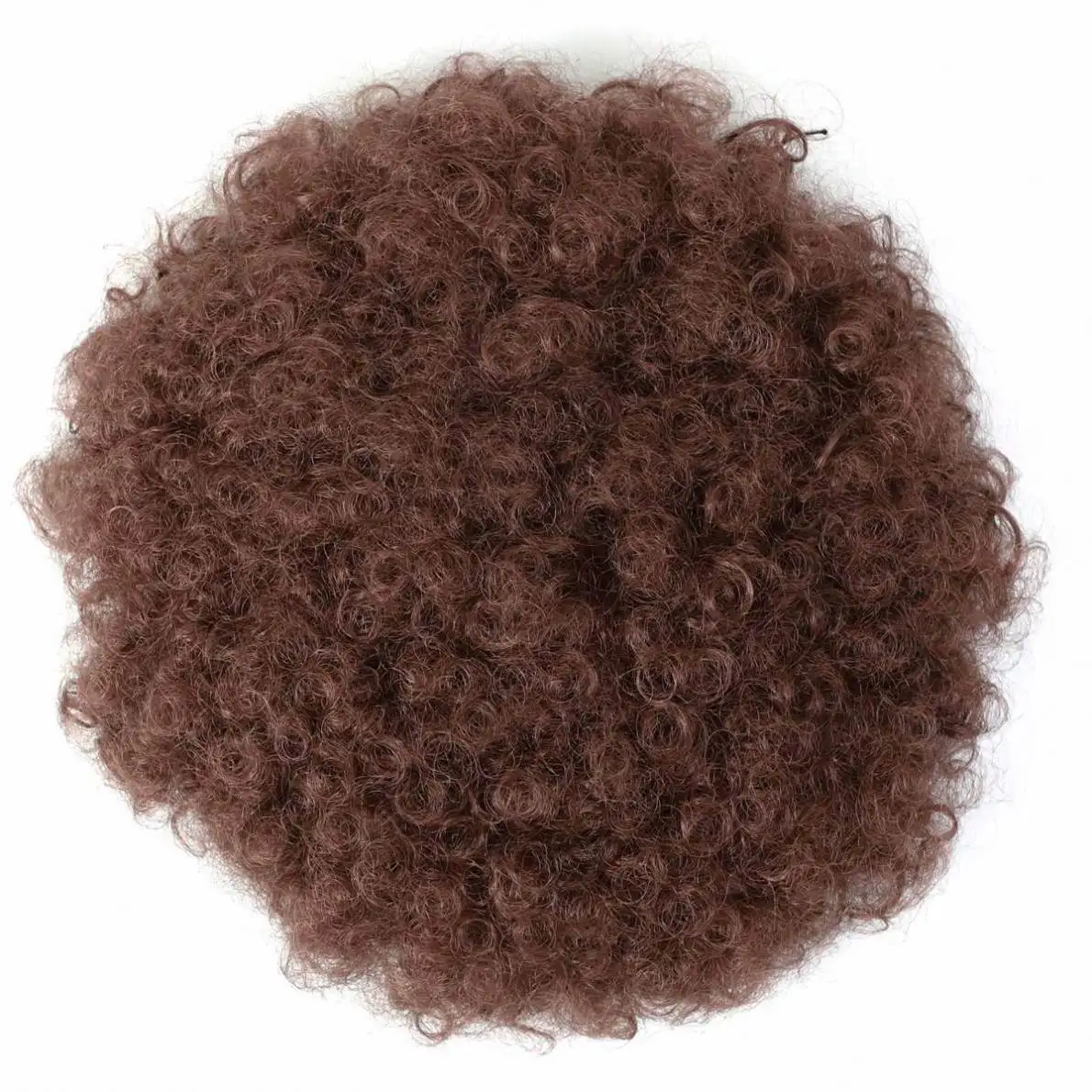 Синтетические кудрявые волосы MYZYR с высокой буфами, афро волосы, аксессуары для волос, шиньон, пучок с зажимами для девушек и женщин