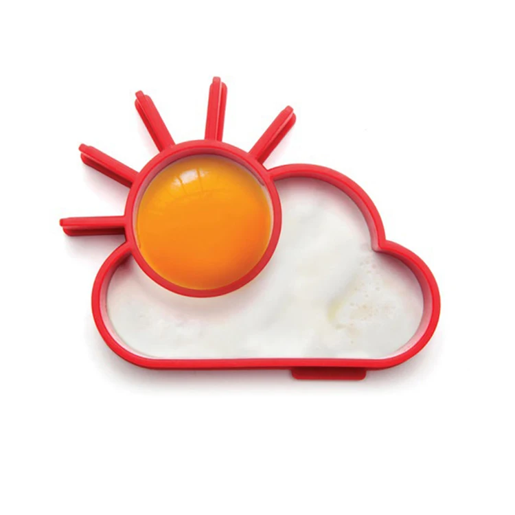 Silicone Egg Fryer Kitchen Baking Tools Animal Shaped Pancake Mould Frying Mold Cooking