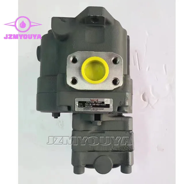 Nachi Excellent quality Excavator Spare Parts Hydraulic Gear Pump PVD-00B-16P PVD-00B-24P Piston Pump For Kubota U15 Mini Digger