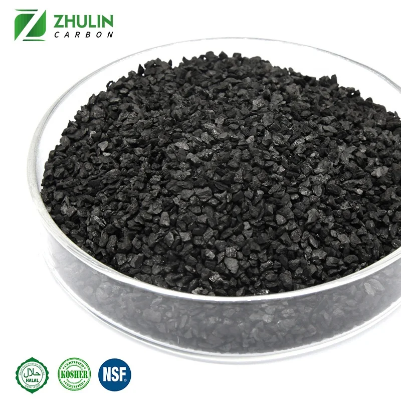 ZHULIN Manufacture Coal / Coconut Shell Based Granular Activated Carbon Market Price