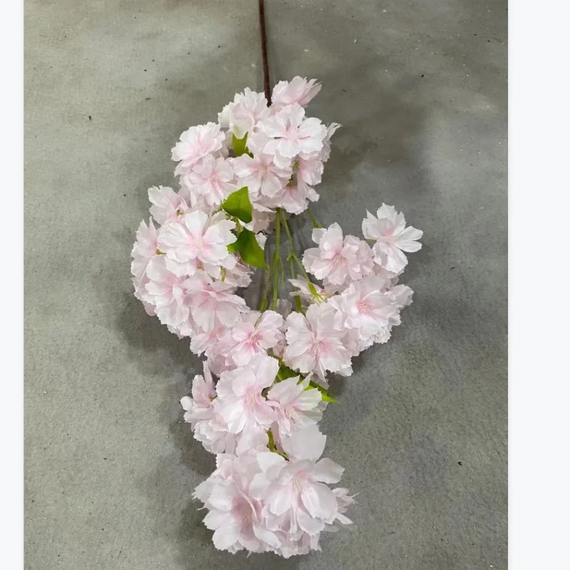 FC6008 Hot sale  Artificial Cherry Blossom Branch for wedding decoration