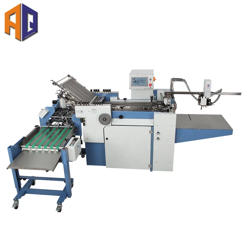 530TS Wholesale Factory Price 6fold paper folding machine spare parts manual folding machine with 1 cross fold