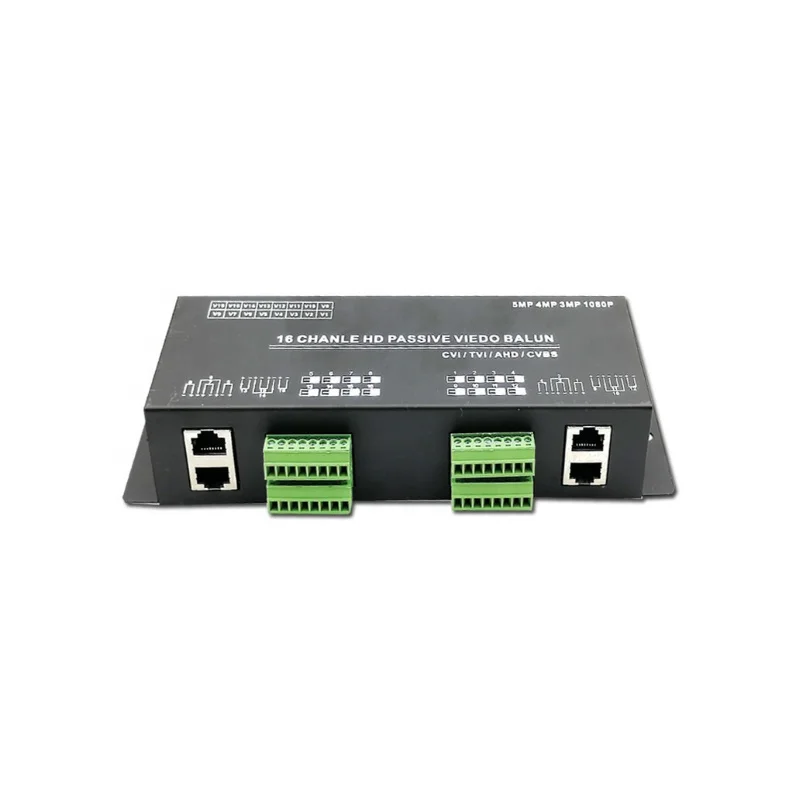 16 Channels Video Balun price, hd video balun AHD TVI CVI 1080P 5MP over cat5/cat5e/cat6 utp cable