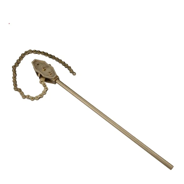 Non sparking tools copper alloy chain pipe wrench