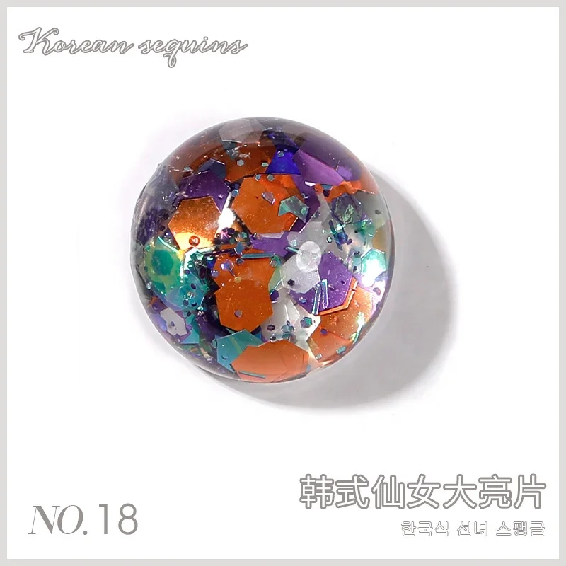 Little Luck OEM/ODM soak off spring color macaron glitter nail gel polish Korea sequin gel