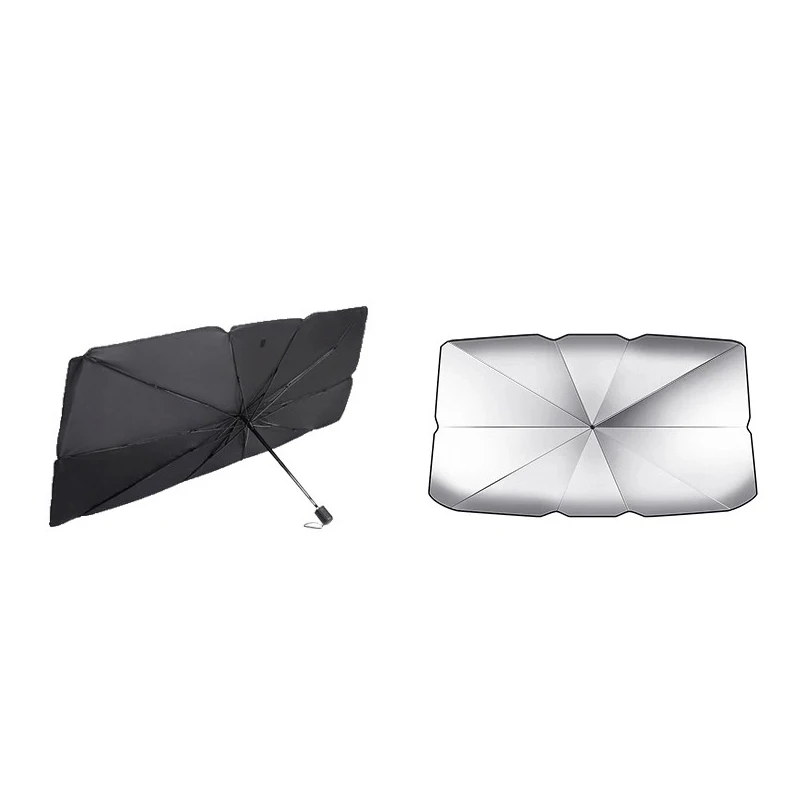 Professional Production Portable Car Umbrella Sunshade Folding  Umbrella