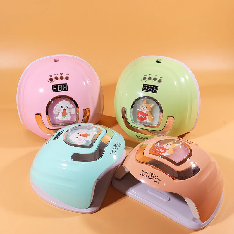 Nail Lamp 288W Top Quality Professional Usage Original Sun 2C UV LED Nail Dryer FD-437