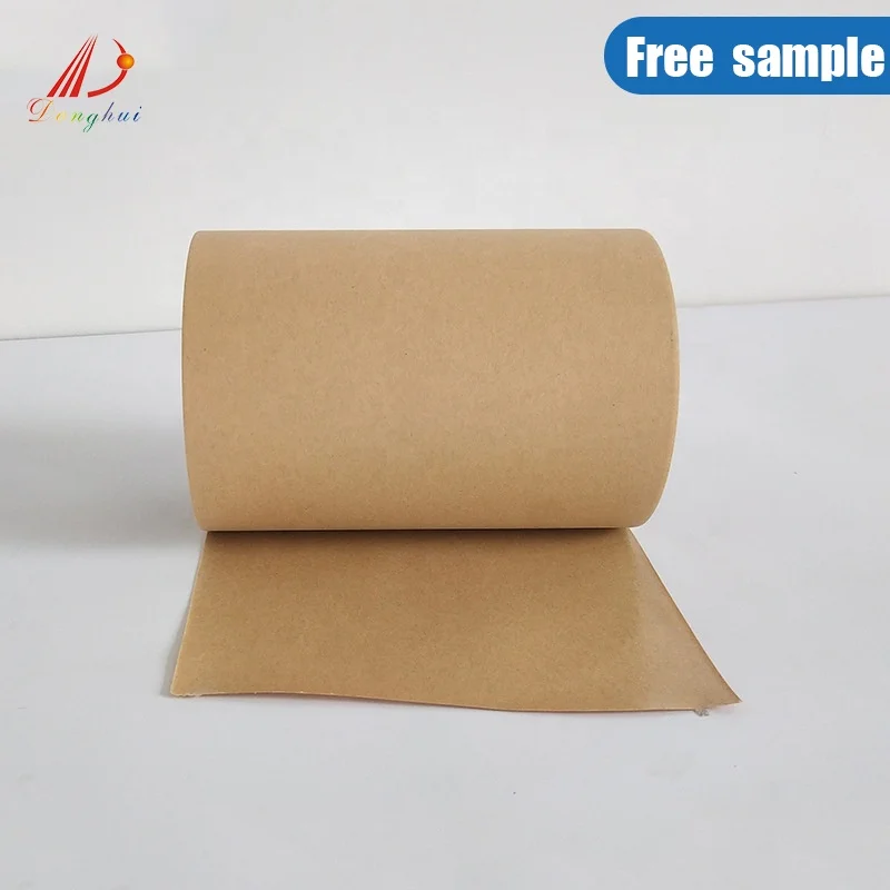 
suppliers brown silicone coated one side of release kraft paper 