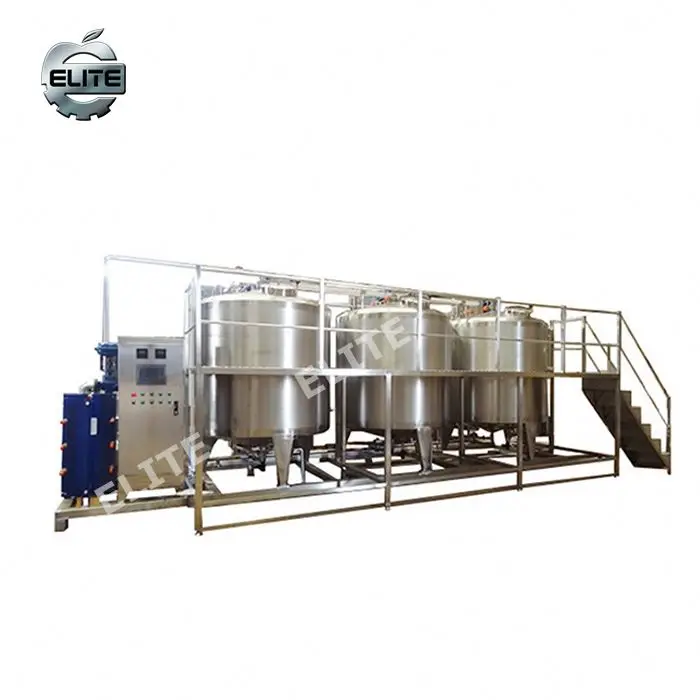 cip cleaning system for complete milk/juice production line/plant with ce/iso certificate low price
