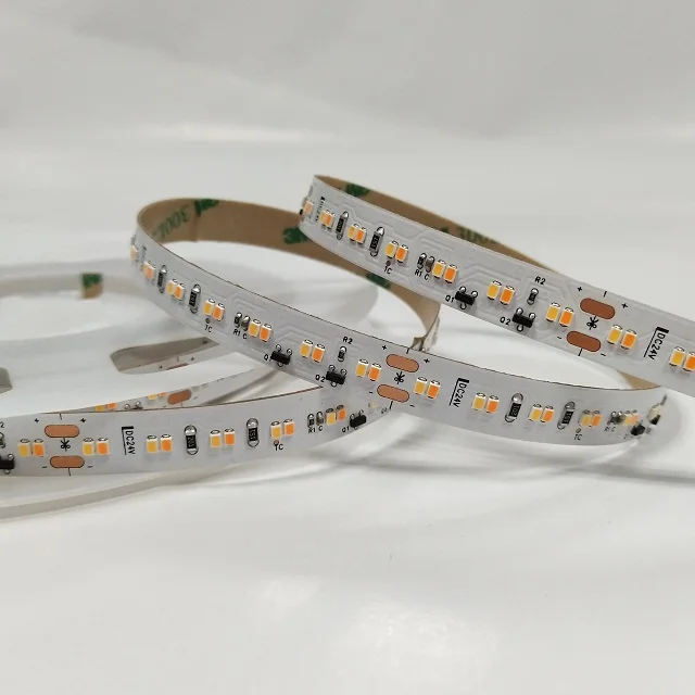 SMD 2216 224 Leds DC 24V Dim to Warm 1800K-3000k Led Flexible Strip