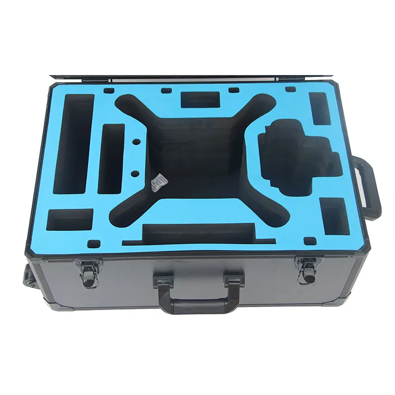 DJI Phantom Aluminum Case Black Aluminum Drone RC Helicopter Carrying Case