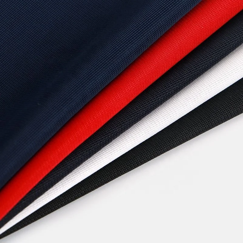 super poly fabric f wholesale knitted tricot brushed fabric tela polinam stretch velvet fabric for tracksuit